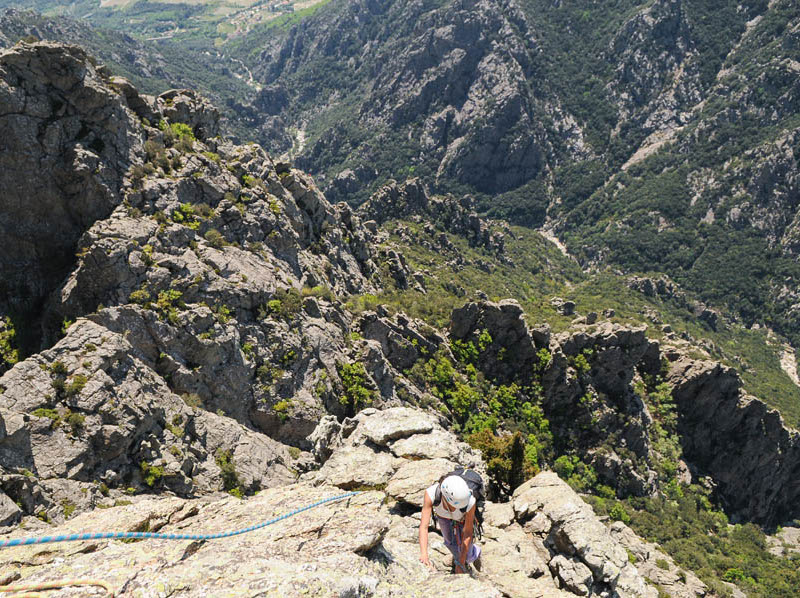 escalade pyrenees orientales grande voie